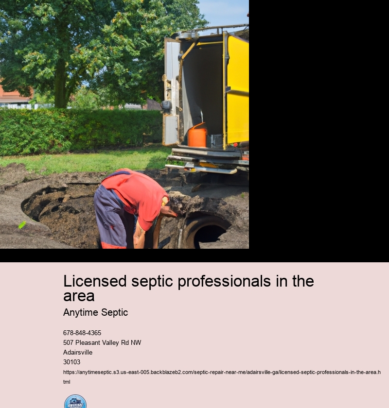 Importance of hiring a licensed septic professional