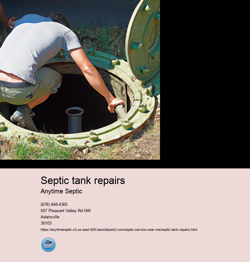 Septic tank repairs